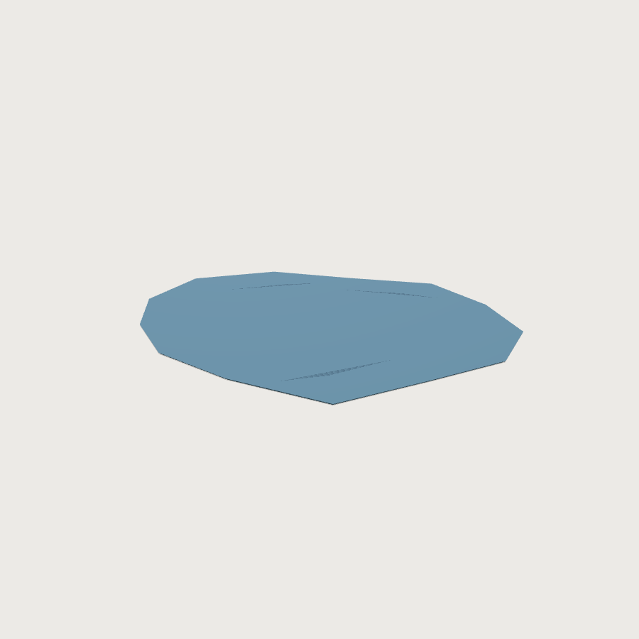 Water Blob low-poly 3D model